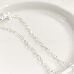 3,70 MM GÜMÜŞ ZİNCİR KOLYE 45 CM