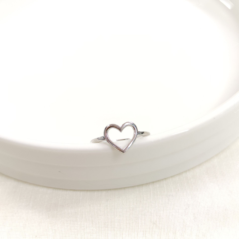 KALP AYARLANABİLİR GÜMÜŞ YÜZÜK