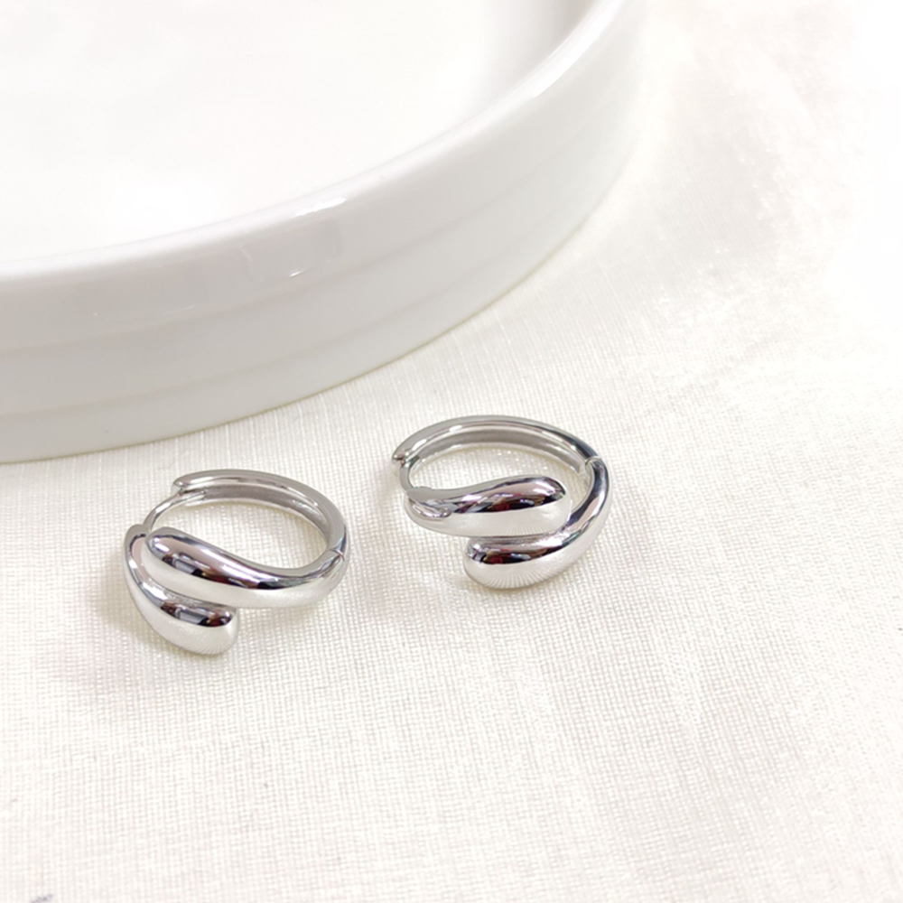 İTHAL SARMAL 15 MM GÜMÜŞ HALKA KÜPE