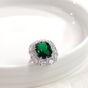 İTHAL ZÜMRÜT ZİRKON BAGET GÜMÜŞ YÜZÜK