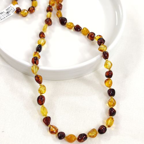 58 CM YETİŞKİN KEHRİBAR ORJİNAL DOĞAL TAŞ KOLYE