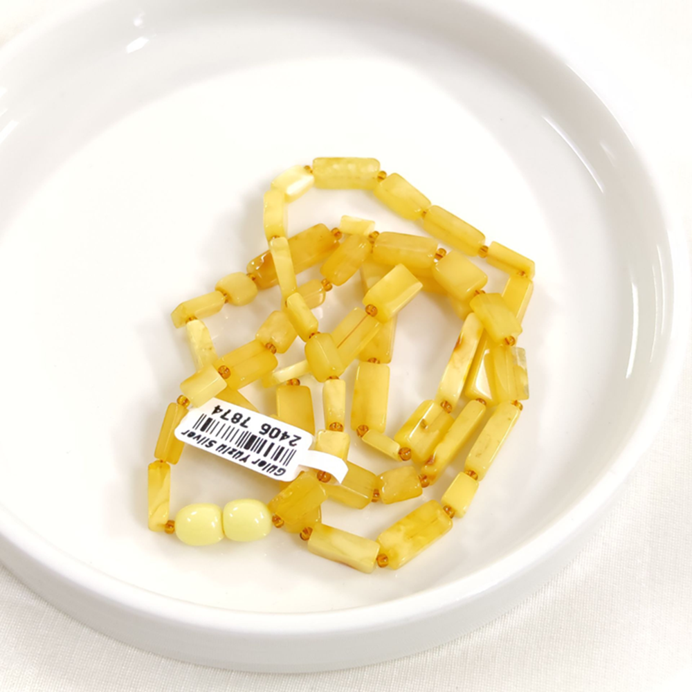 60 CM YETİŞKİN KEHRİBAR ORJİNAL DOĞAL TAŞ KOLYE