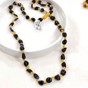 60 CM YETİŞKİN KEHRİBAR ORJİNAL DOĞAL TAŞ KOLYE