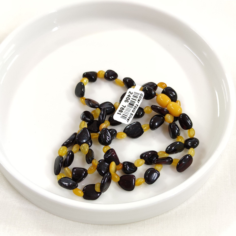 60 CM YETİŞKİN KEHRİBAR ORJİNAL DOĞAL TAŞ KOLYE