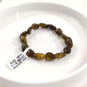 YETİŞKİN KEHRİBAR ORJİNAL DOĞAL TAŞ BİLEKLİK