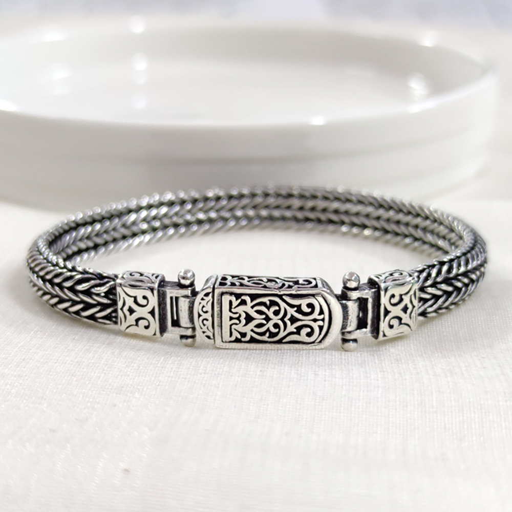 8,50 MM OKSİTLİ ERKEK BİLEKLİK 20 CM