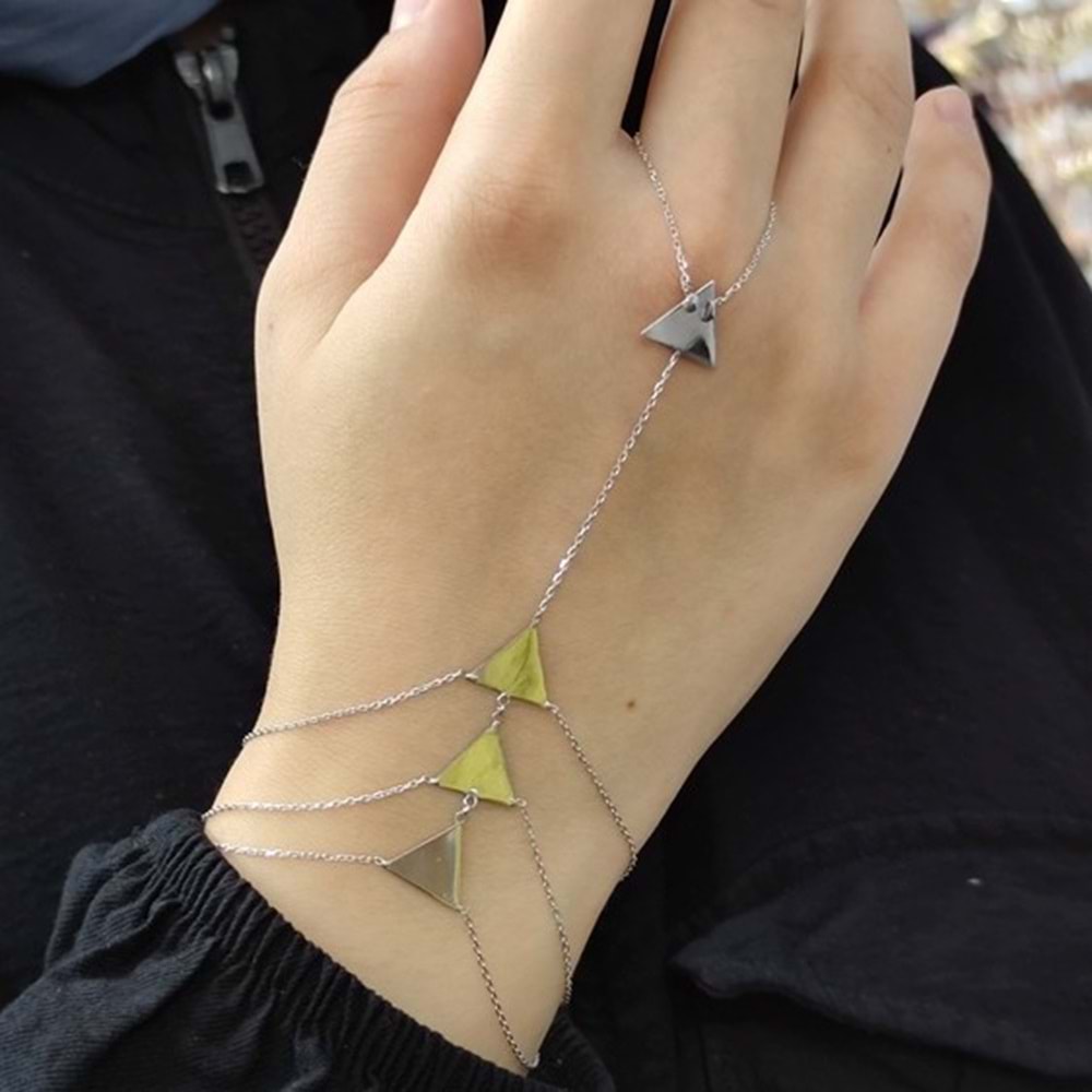 ÜÇGEN GÜMÜŞ ŞAHMERAN