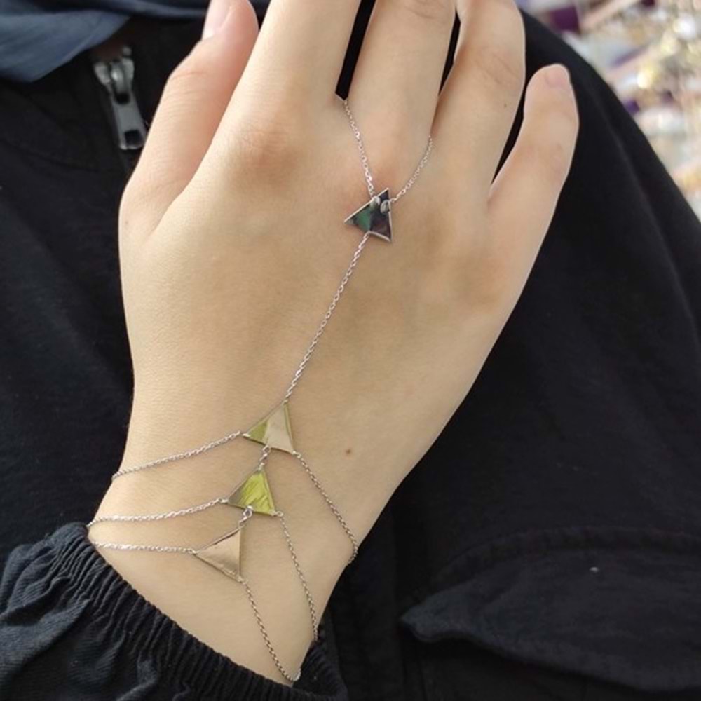 ÜÇGEN GÜMÜŞ ŞAHMERAN