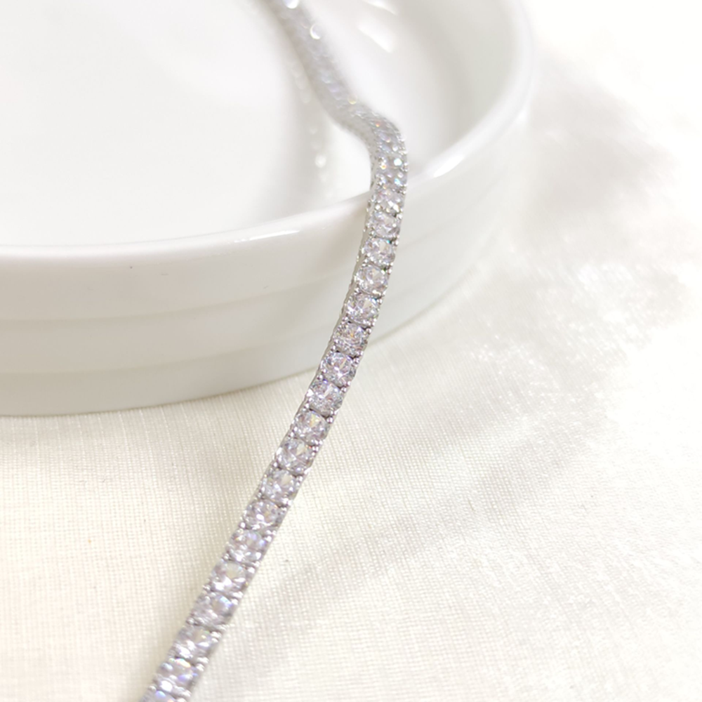 İTHAL 3,5 MM SU YOLU GÜMÜŞ BİLEKLİK 20 CM