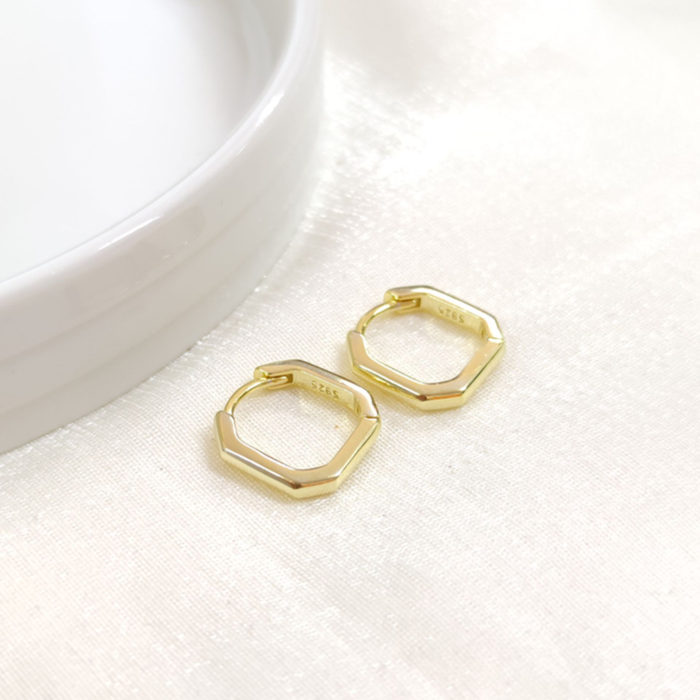 İTHAL 12 MM KÖŞELİ GÜMÜŞ HALKA KÜPE