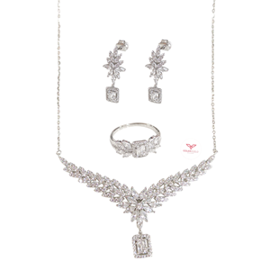 İTHAL BAGET MONTÜR ÜÇLÜ GÜMÜŞ SET