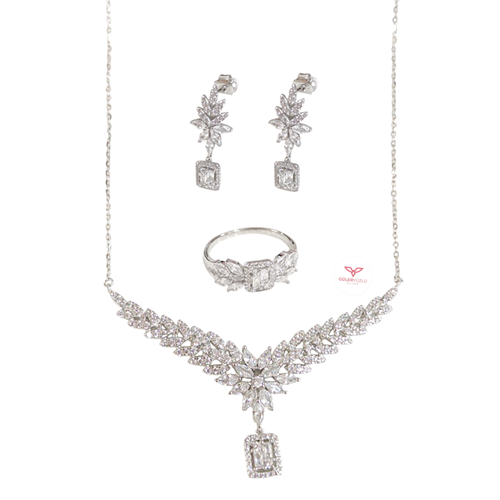 İTHAL BAGET MONTÜR ÜÇLÜ GÜMÜŞ SET