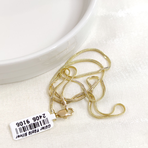 XUPING 2 MM EZME YILAN ZİNCİR 50 CM GOLD