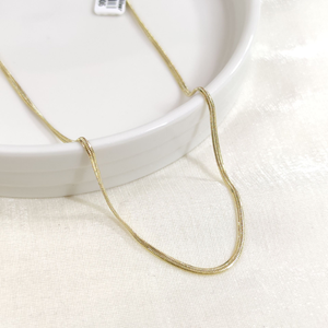 XUPING 2 MM EZME YILAN ZİNCİR 50 CM GOLD