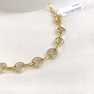 XUPING GEMİCİ SİMİT BİLEKLİK GOLD 17+2 CM