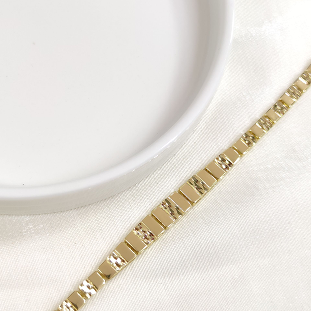 XUPING TAŞSIZ BİLEKLİK GOLD 17+2 CM