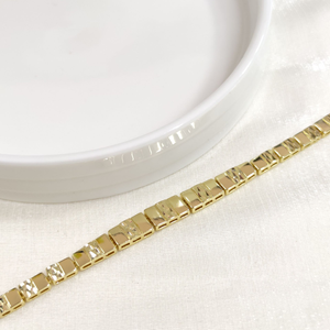 XUPING TAŞSIZ BİLEKLİK GOLD 17+2 CM