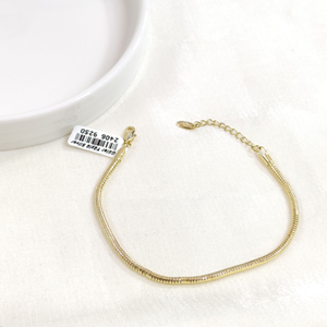 XUPING 3 MM YILAN BİLEKLİK GOLD 18+3 CM