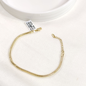 XUPING 3 MM YILAN BİLEKLİK GOLD 18+3 CM