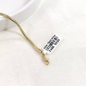 XUPING 3 MM YILAN BİLEKLİK GOLD 18+3 CM