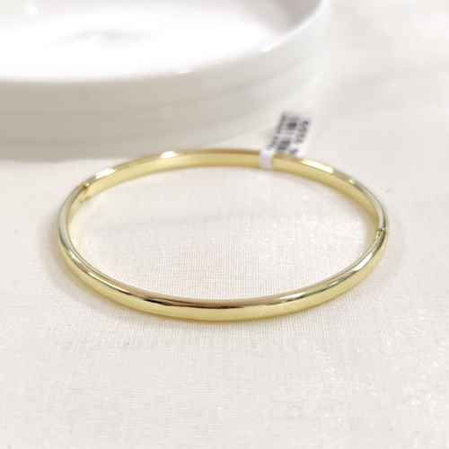 XUPING 6 CM DÜZ 4 MM KELEPÇE BİLEZİK GOLD