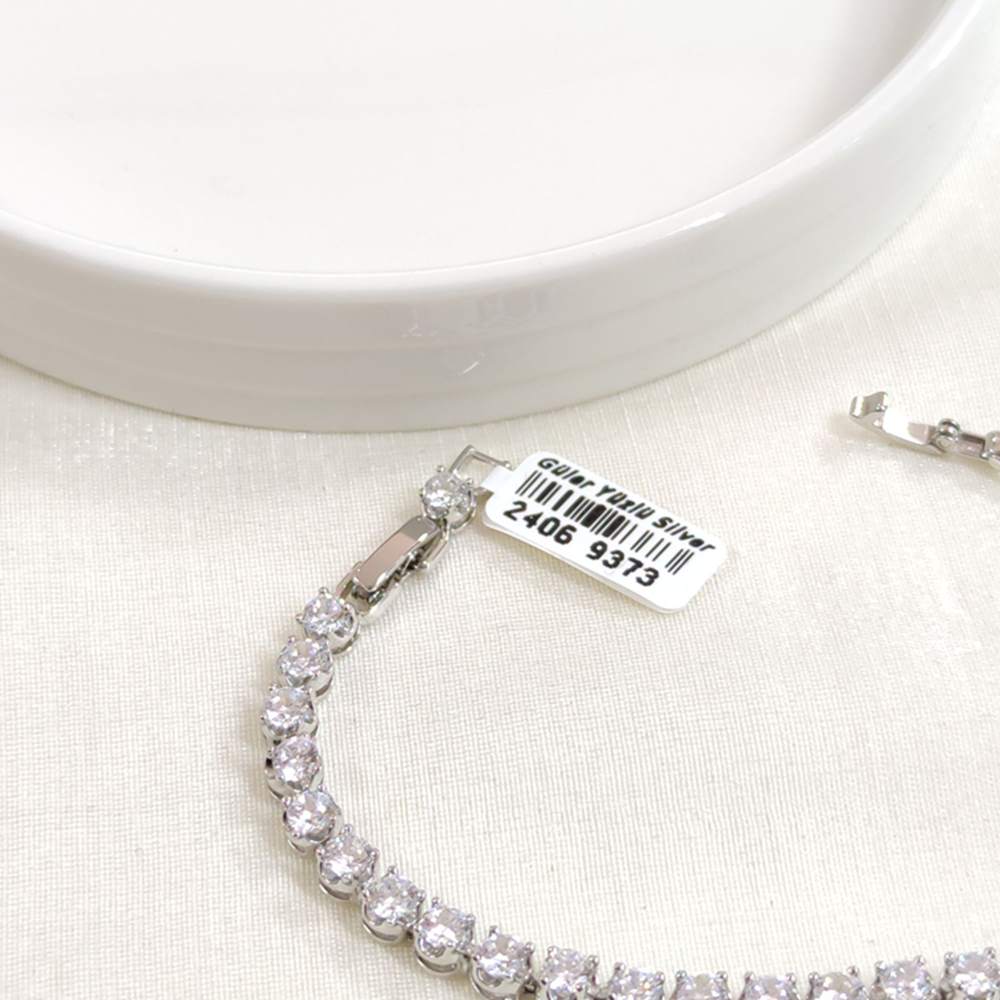 XUPING 4 MM SU YOLU BİLEKLİK BEYAZ 17+2 CM