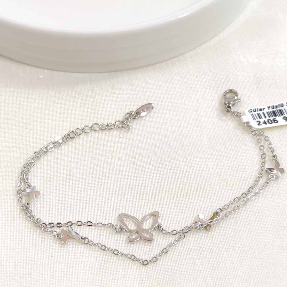 XUPING KELEBEK BİLEKLİK BEYAZ 17+3 CM