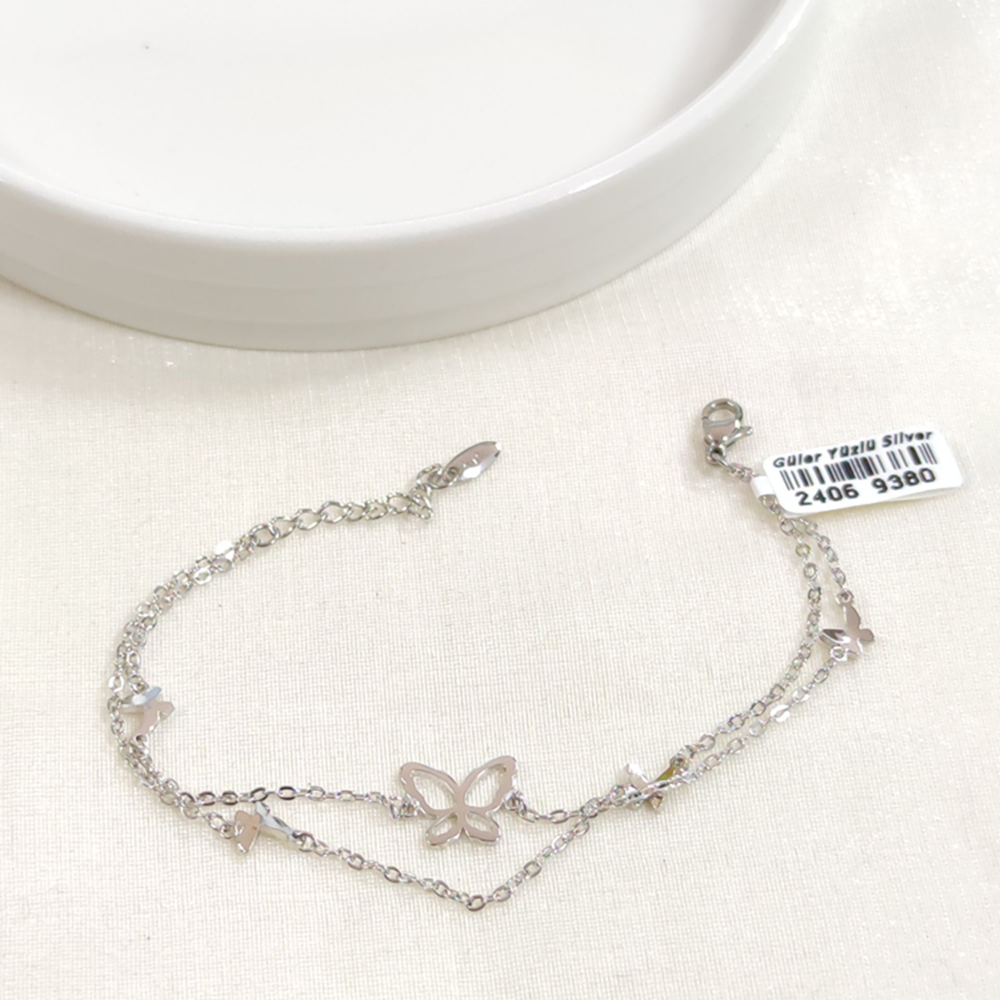 XUPING KELEBEK BİLEKLİK BEYAZ 17+3 CM