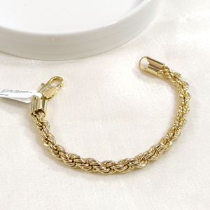 XUPING 7 MM BURGU HALAT BİLEKLİK GOLD 19 CM