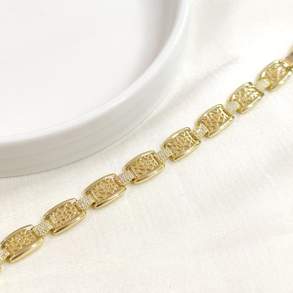 XUPING TAŞSIZ BİLEKLİK GOLD 17+2 CM