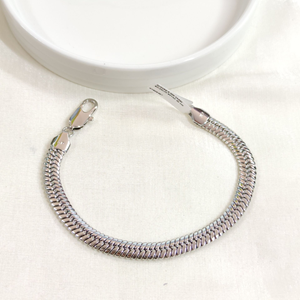 XUPING 8 MM YASSI BİLEKLİK BEYAZ 20 CM