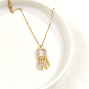 ÇELİK SALLANTILI KOLYE GOLD 40+5 CM