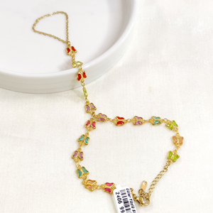 ÇELİK RENKLİ KELEBEK ŞAHMERAN GOLD