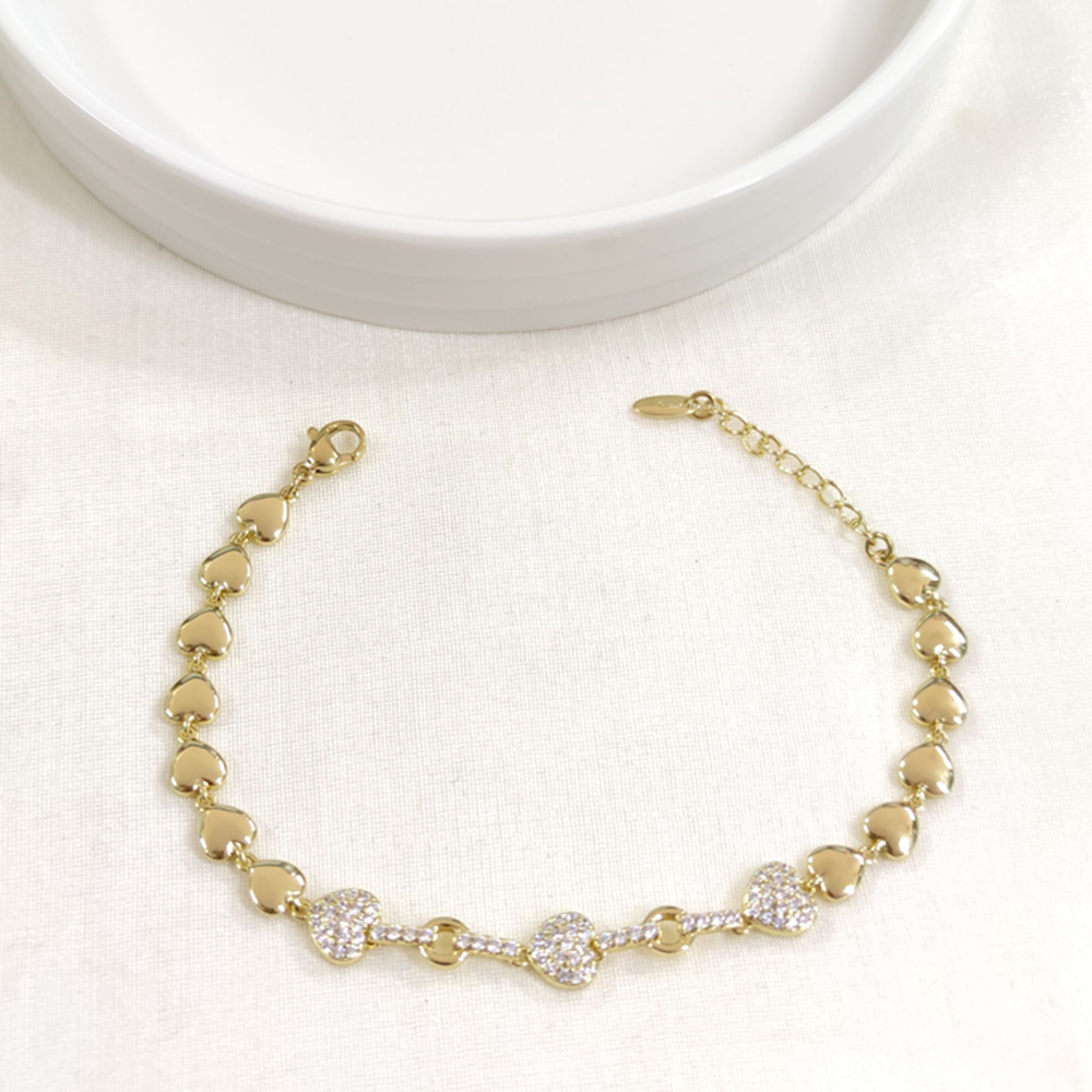 XUPING KALP BİLEKLİK GOLD 17+3 CM