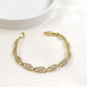 XUPING SONSUZ KALP BİLEKLİK GOLD 17+2 CM