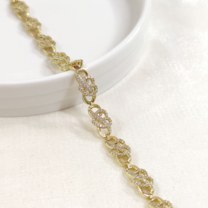 XUPING SONSUZ KALP BİLEKLİK GOLD 17+2 CM