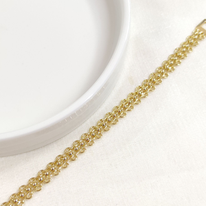 XUPING TOP DETAY ZİNCİR BİLEKLİK GOLD 19 CM