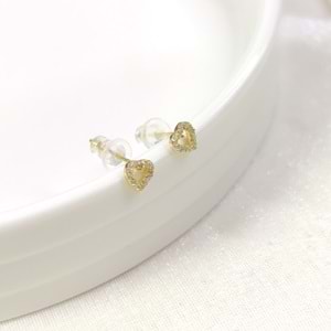 İTHAL 5 MM KALP GÜMÜŞ ÇİVİ KÜPE