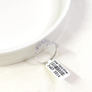 İTHAL BAŞAK BAGET TAŞLI GÜMÜŞ YÜZÜK