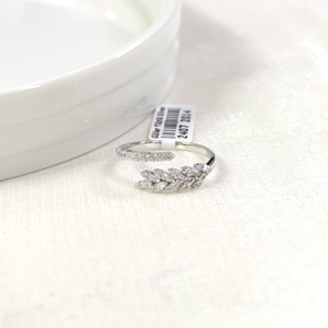 İTHAL BAŞAK BAGET TAŞLI GÜMÜŞ YÜZÜK