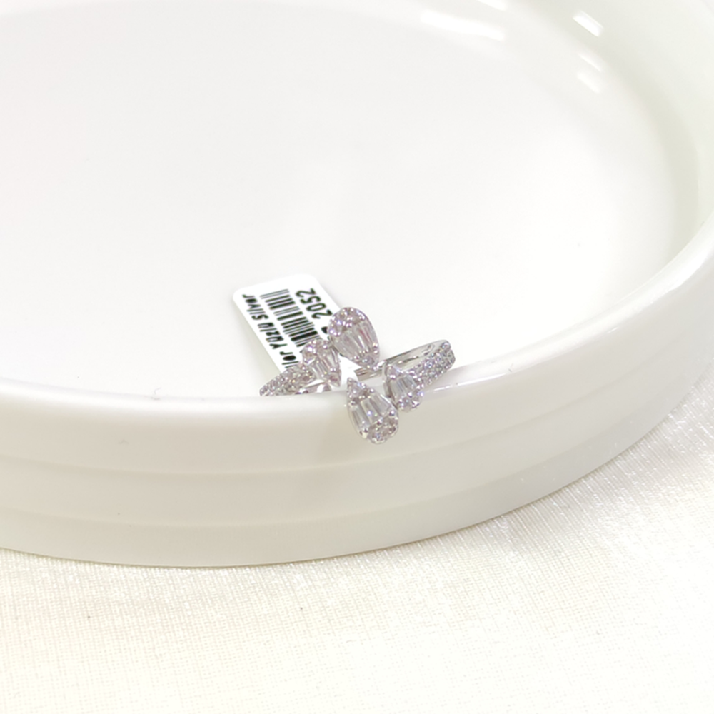 İTHAL DAMLA BAGET GÜMÜŞ YÜZÜK