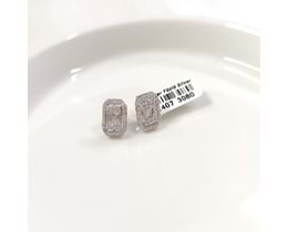 1 CM BAGET GÜMÜŞ ÇİVİ KÜPE