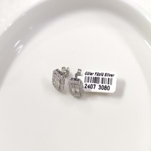 1 CM BAGET GÜMÜŞ ÇİVİ KÜPE