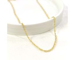 2 MM BURGU GÜMÜŞ ZİNCİR KOLYE 65 CM