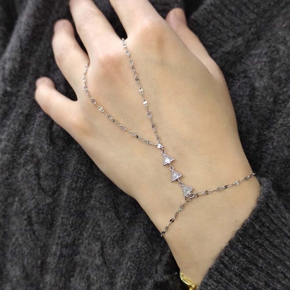 ÇELİK ÜÇGEN ŞAHMERAN BEYAZ