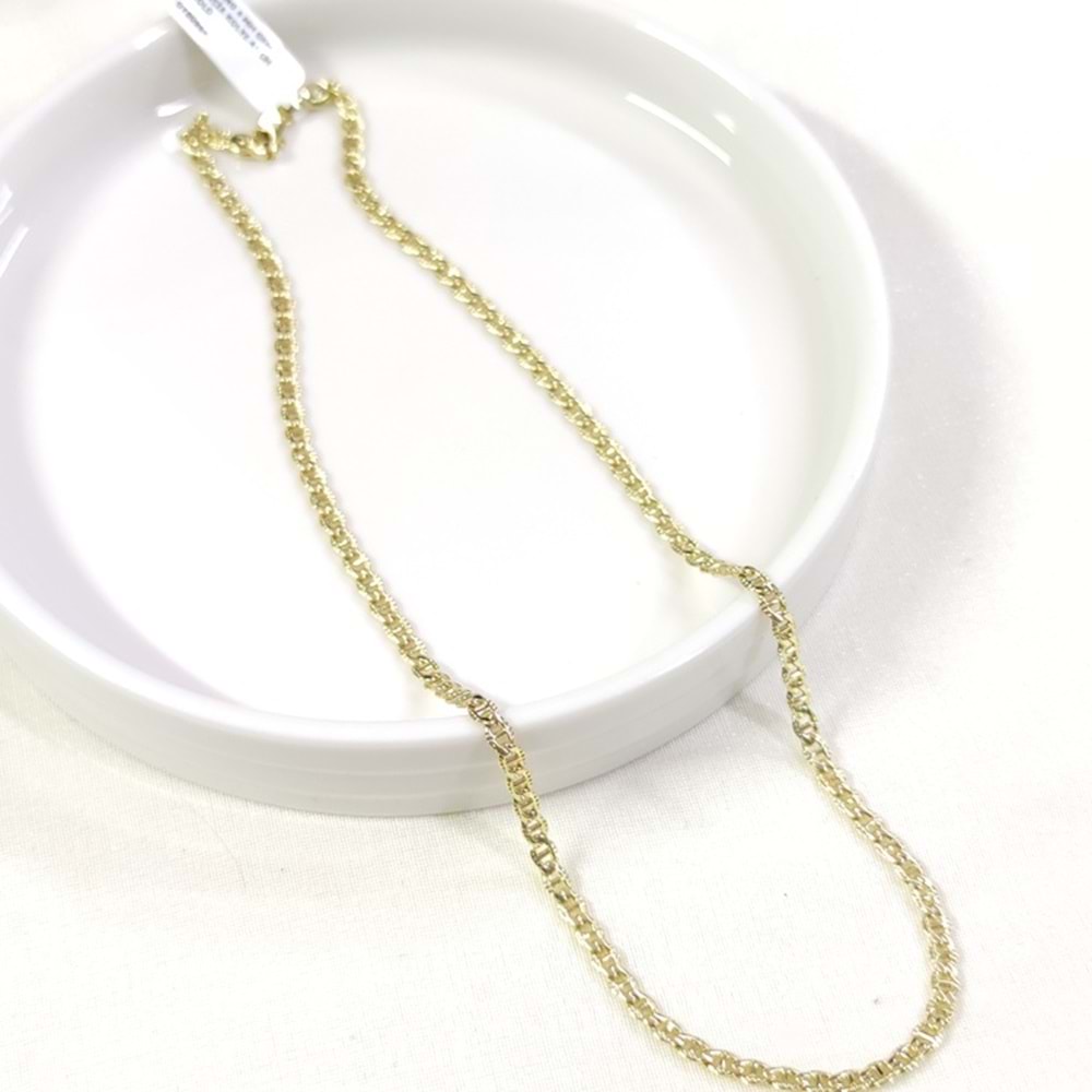 XUPING 4 MM GEMİCİ ZİNCİR KOLYE 45 CM GOLD