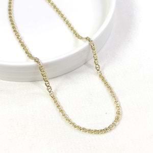 XUPING 4 MM GEMİCİ ZİNCİR KOLYE 45 CM GOLD