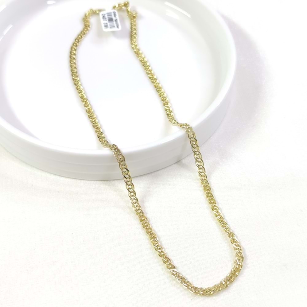 XUPING 4 MM NONNA ZİNCİR KOLYE 45 CM GOLD