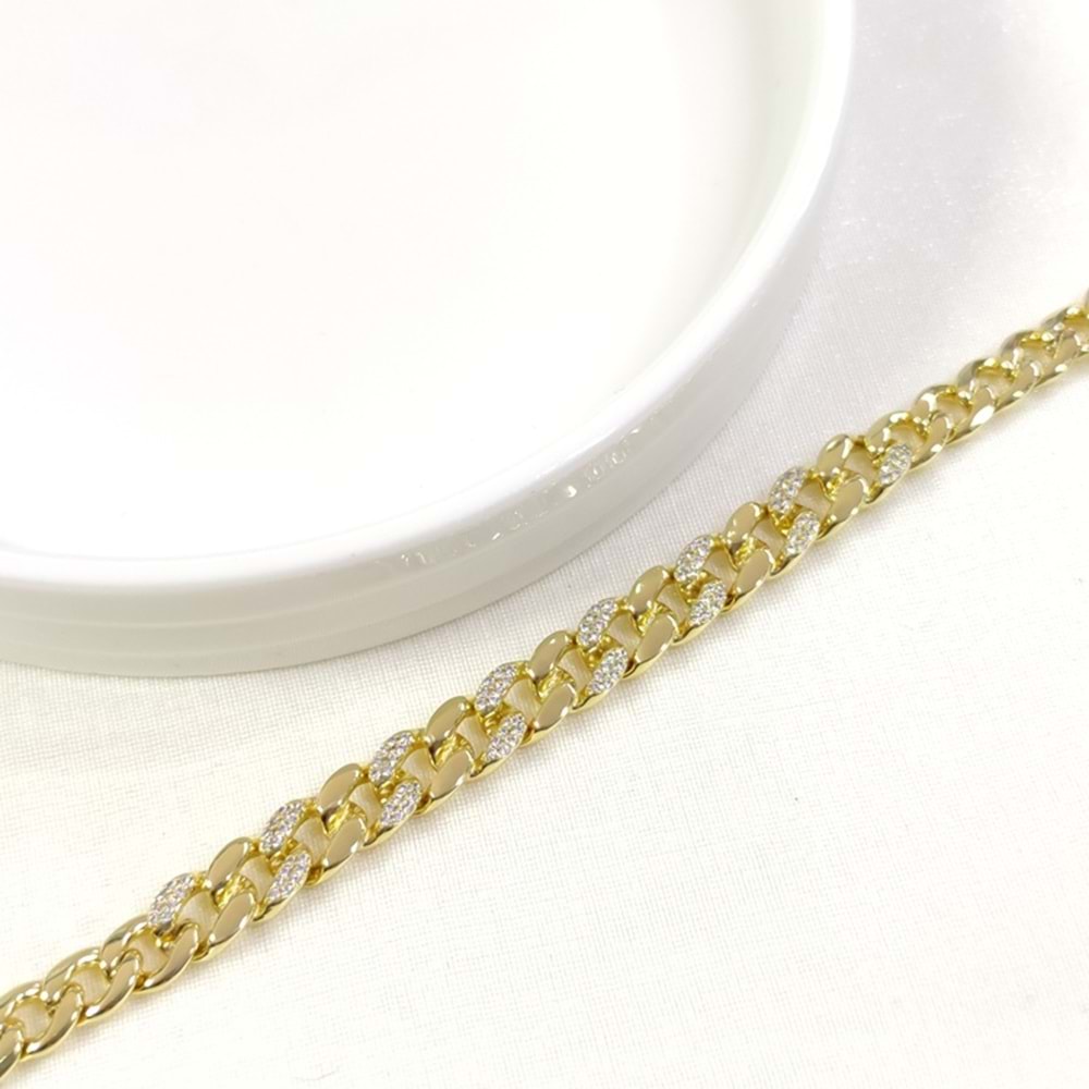 XUPING 9 MM GURMET BİLEKLİK GOLD 19 CM