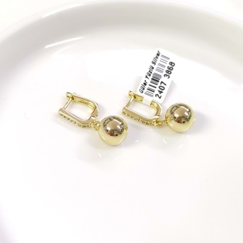 XUPING 9 MM TOP HALKA KÜPE GOLD